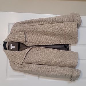 Woman's tan coat size 2